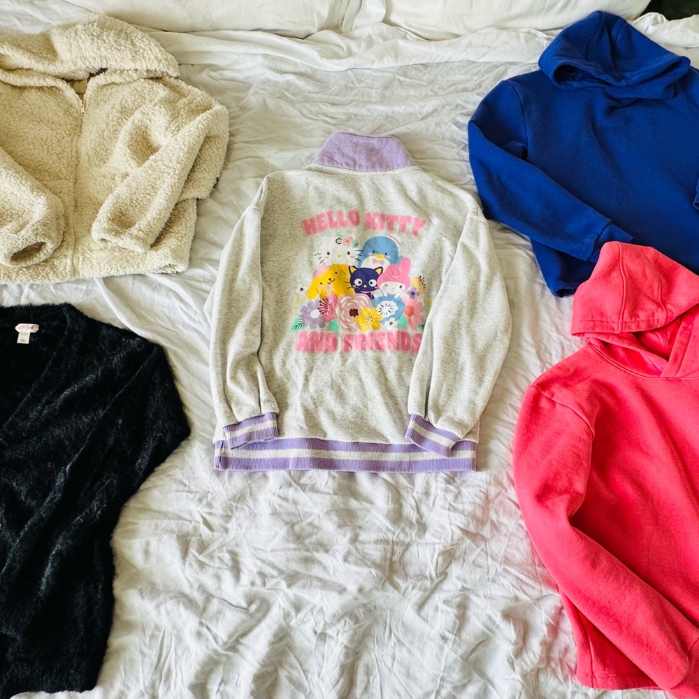 Hello Kitty Girls Mixed Sweater Bundle Size 14/16